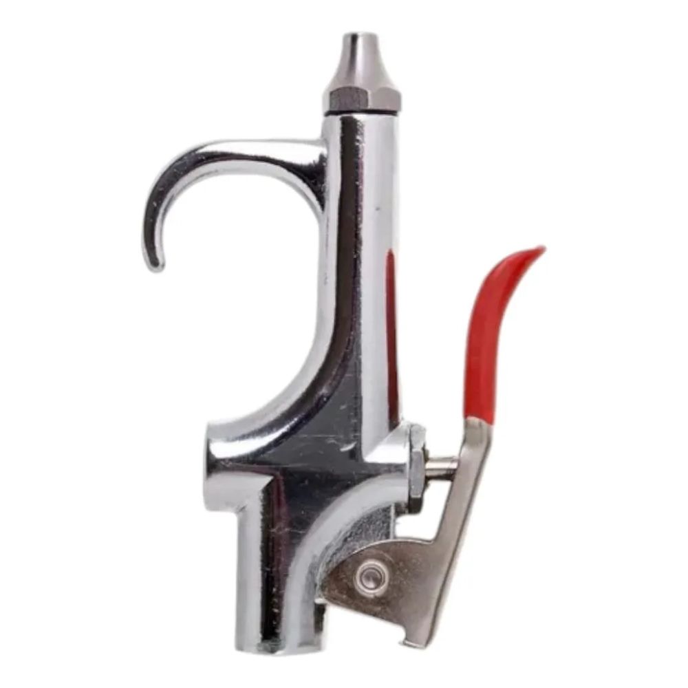 Manguera Gris Con Pistola Para Sopletear Negro - Imagen 2