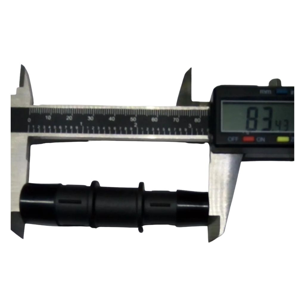 Conector Reduccion 19x16mm Manguera Automotriz Alta Calidad Negro - Imagen 6