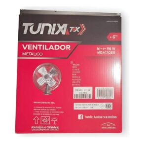 Ventilador De Auto Tunix 0 Mm