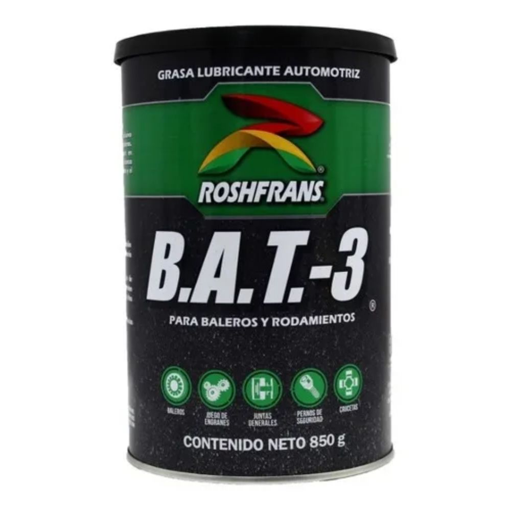 Grasa Lubricante Baleros Y Rodamientos Bat 3 / 850g