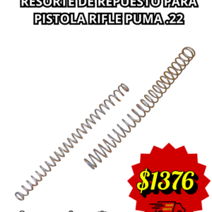 RESORTE DE REPUESTO PARA PISTOLA RIFLE PUMA .22