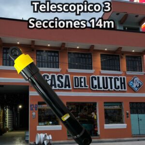 GATO HIDRAULICO PISTON TELESCOPICO 3 SECCIONES 14M
