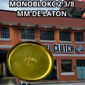 TAPON DE MONOBLOCK 2 3/8MM DE  LATÓN